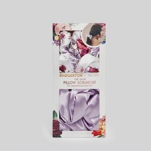 Kitsch Satin Pillow Scrunchie Set - Purple and Pink